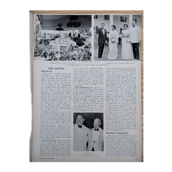 1961 Time Magazine - July 21, 1961 - Picture 3 of 7